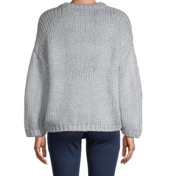 For The Republic  Dropped-Shoulder Knit Sweater size M - Picture 3 of 8